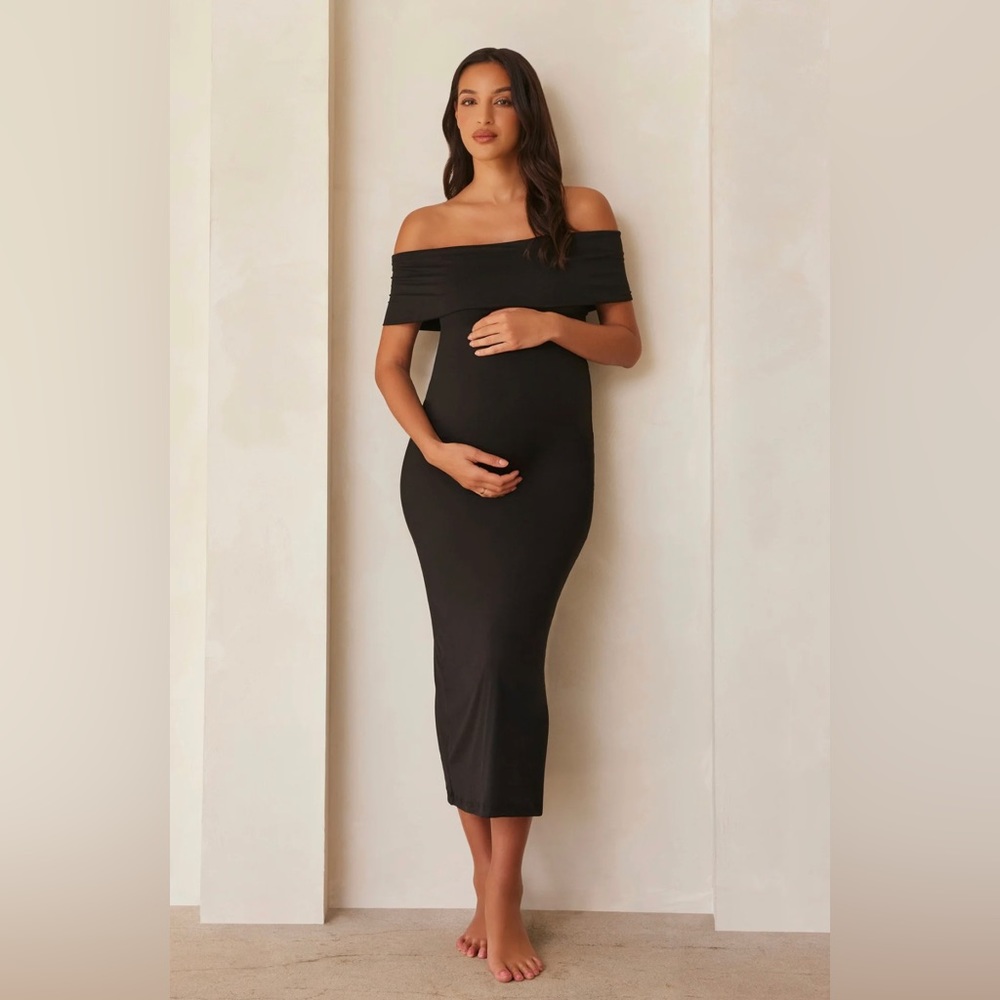 Bumpsuit Bianca Dress in Black - S